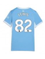 Manchester City Rico Lewis #82 Domácí Dres pro Dámské 2026-27 Krátký Rukáv